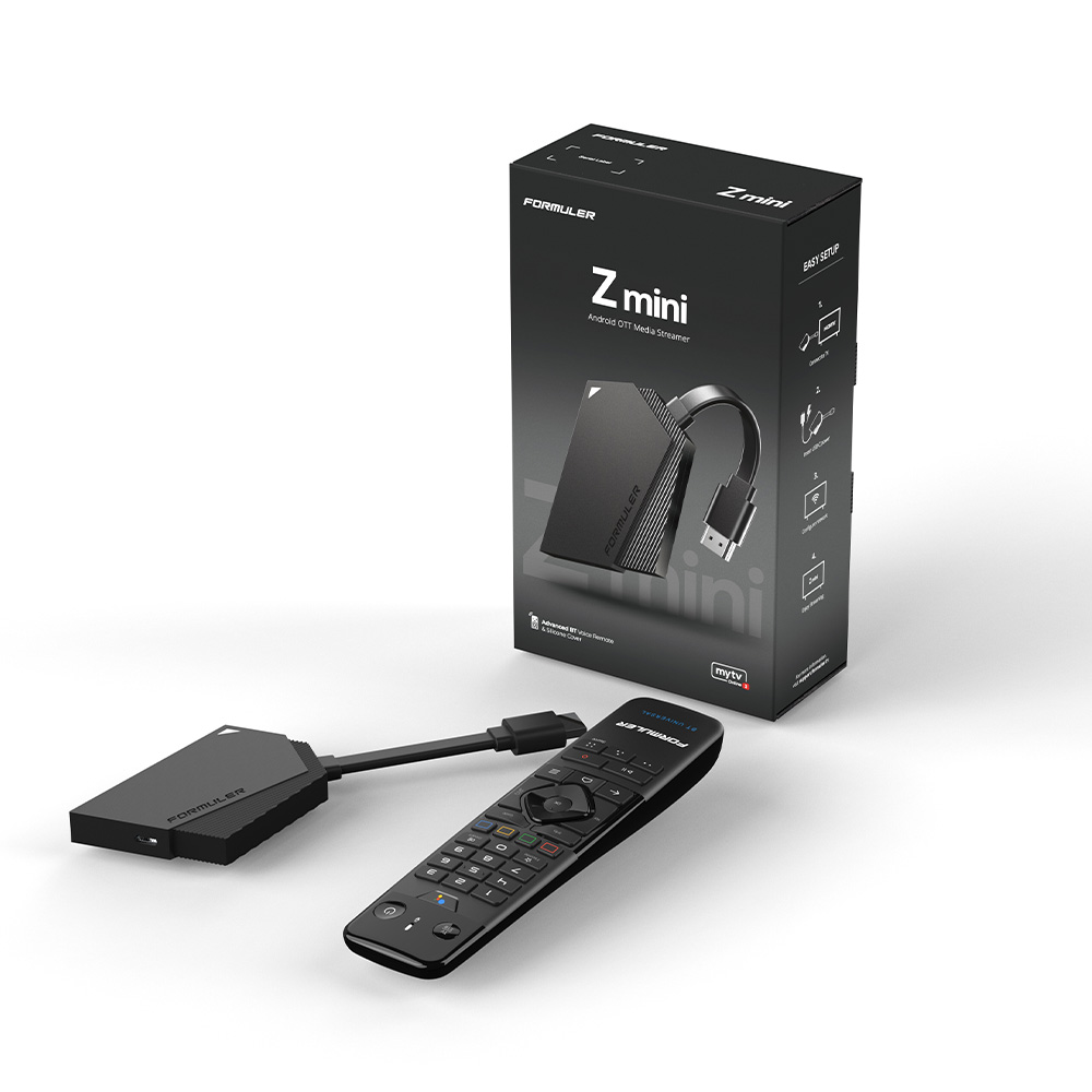 Formuler Z Mini TV Stick HDMI Dongle met My TV Online 3 Formulerbox